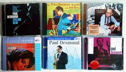 6 CD´s  Paul Desmond  - Sammlung -