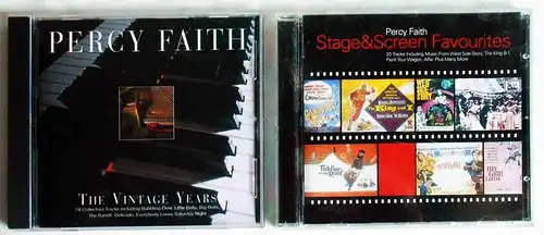 2 CD´s Percy Faith  - Sammlung -