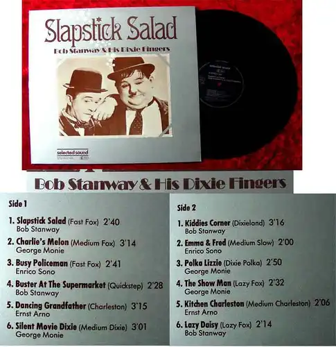 LP Bob Stanway & His Dixie Fingers: Slapstick Salad Ernst August Quelle