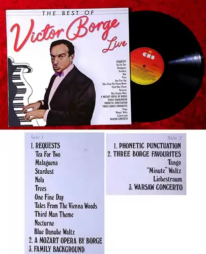 LP Victor Borge: The Best of Victor Borge Live (CBS CSP 066) 1978