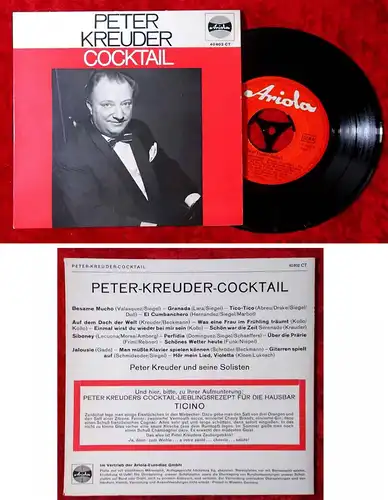 EP Peter Kreuder Cocktail (Ariola 40 802 CT) D