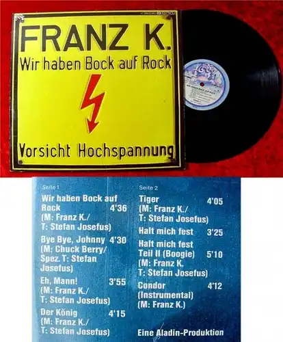 LP Franz K Wir haben Bock auf Rock