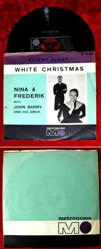 Single Nina & Frederik w/ John Barry & his Orchestra: White Christmas /Metronome