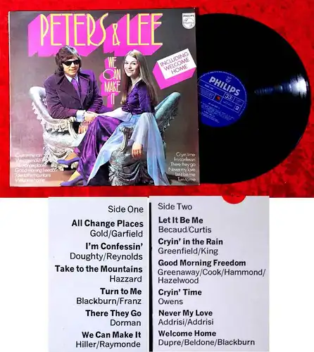 LP Peters & Lee: We can make it (Philips 6308 165) UK 1973