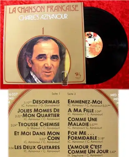 LP Charles Aznavour: La Chanson Francaise 1