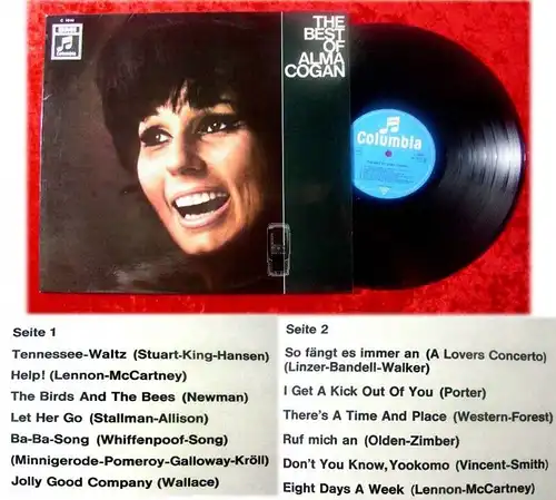 LP Alma Cogan: The Best of Alma Cogan