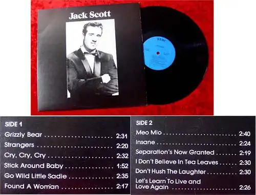 LP jack Scott : Jack is Back