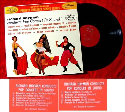 LP Richard Hayman conducts Pop Concert in Sound! (Mercury MDY 135 359) NL