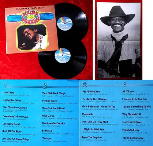 2LP Sammy Davis jr.: 28 Golden Melodies (MCA Coral 301 381-370) D