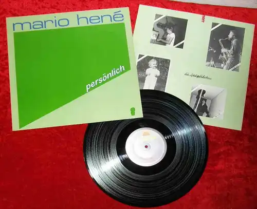 LP Mario Hené: Persönlich (Nature 0060.533) D 1982