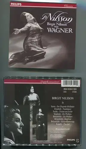 2CD Box Birgit Nilsson Sings Wagner (Philips 454 312-2) D 1996