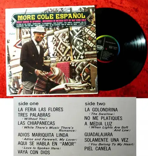 LP Nat King Cole: More Cole Espanol (Capitol K 83 243) D (Recorded in Mexico)