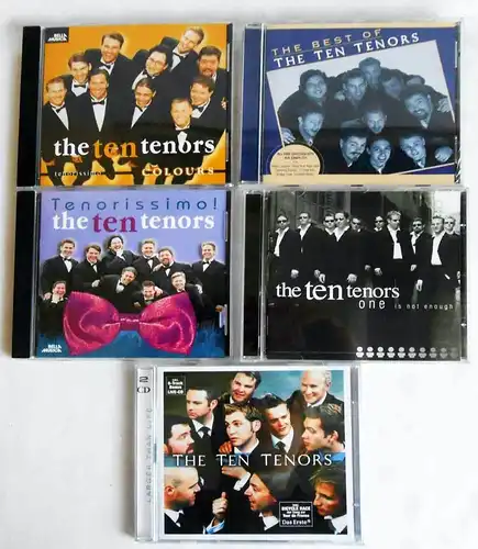 6 CD´s Ten Tenors  - Sammlung -