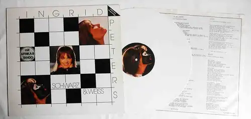 LP Ingrid Peters: Schwarz & Weiss (Jupiter 625909 BO) D White Vinyl