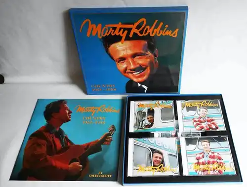 5 CD Box Marty Robbins: Country 1951 - 1958 (Bear Family) D 1991