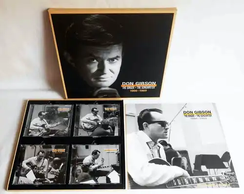 4 CD Box Don Gibson: The Singer - The Songwriter 1966 - 1969 (Bear Family) D2004