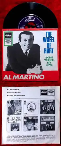 Single Al Martino: The Wheel of Hurt (Capitol K 23 389) D