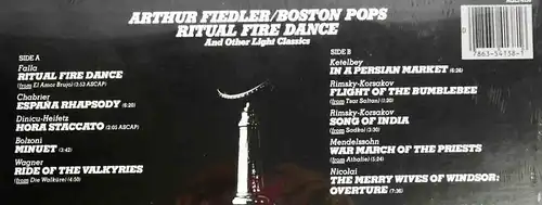 LP Arthur Fiedler & Boston Pops: Ritual Fire Dance (RCA) US 1981