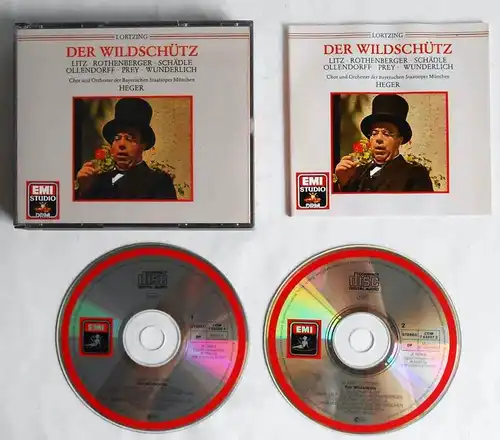 2CD Box Lortzing: Der Wildschütz (EMI)