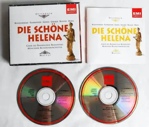 2CD Box Offenbach: Die schöne Helena (EMI) 1994