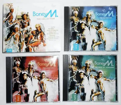 3CD Box Boney M: - The Collection (Sony) 1999