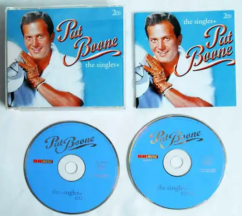 2CD Box Pat Boone: The Singles + (BR Music) 2003