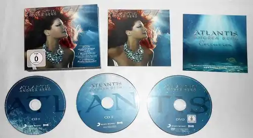 2CD + Bonus DVD Andrea Berg: Atlantis - Postercover - (Sony) 2013