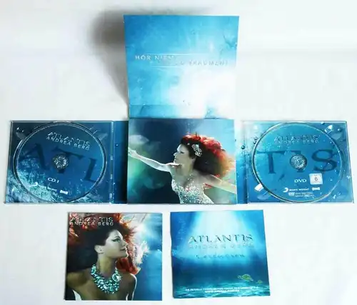 2CD + Bonus DVD Andrea Berg: Atlantis - Postercover - (Sony) 2013