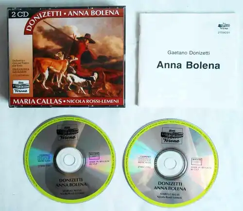 2CD Box Donizetti: Anna Bolena - Maria Callas Nicola Rossi - (Verona)