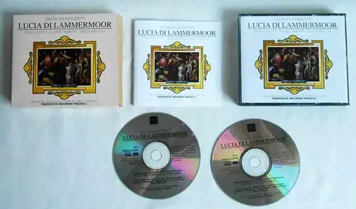 2CD Box Donizetti: Lucia di Lammermoor - Renata Scotto Luciano Pavarotti - 1967