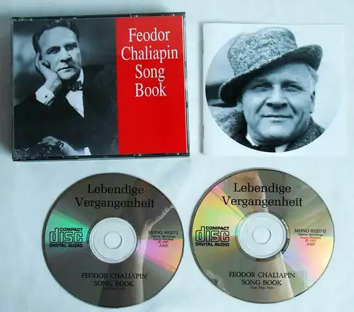 2CD Box Feodor Chaliapin Song Book - Lebendige Vergangenheit (1992)