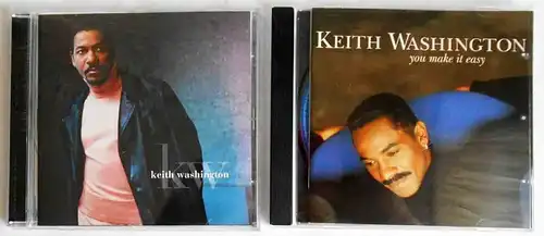 2 CD´s  Keith Washington  - Sammlung -