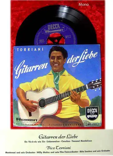 EP Vico Torriani Gitarren der Liebe (Decca) D