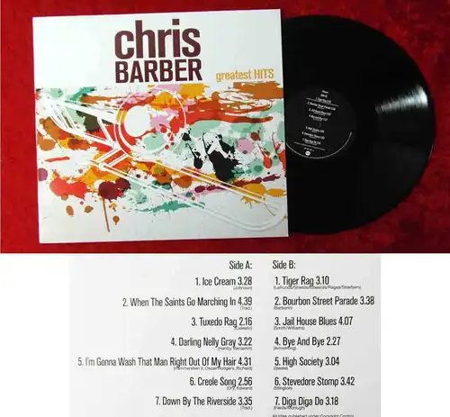 LP Chris Barber: Greatest Hits (Zyx 56019-01) EU 2015