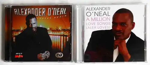 2 CD´s Alexander O`Neal   - Sammlung -
