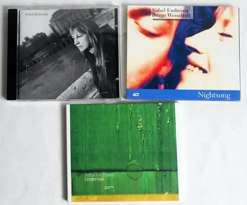 3 CD´s  Sidsel Endresen  - Sammlung -