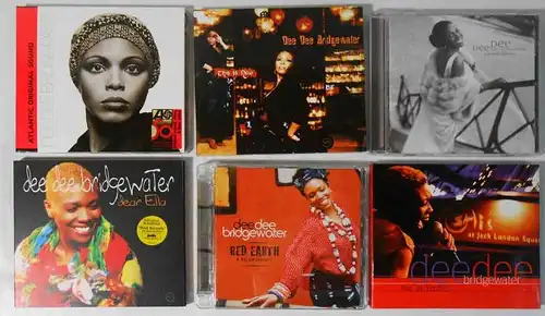 6 CD´s Dee Dee Bridgewater  - Sammlung -