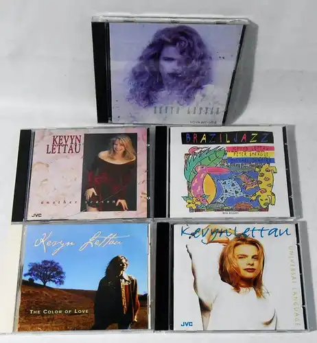 5 CD´s Kevyn Lettau  - Sammlung -