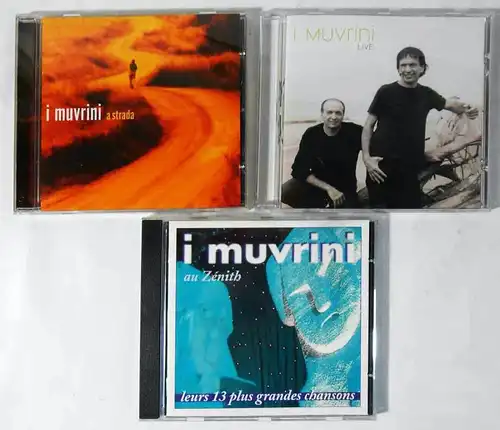 3 CD´s I Muvrini   - Sammlung -