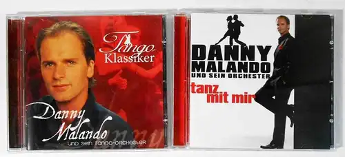 2 CD´s Danny Malando - Sammlung -