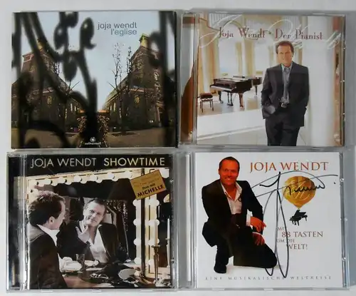 4 CD´s Joja Wendt - Sammlung - einmal signiert -