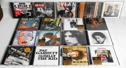 17 CD´s Bob Dylan  - Sammlung -