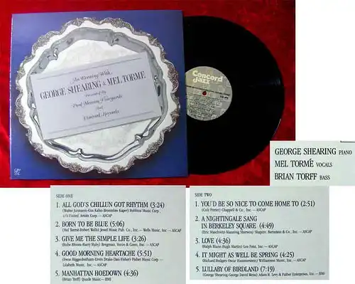 LP Mel Tormé & George Shearing: An Evening with... 1982