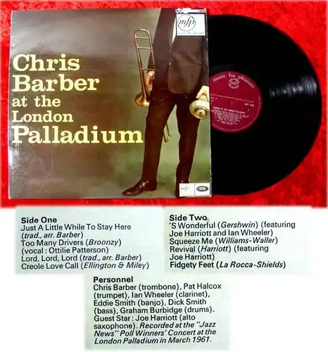 LP Chris Barber at London Palladium