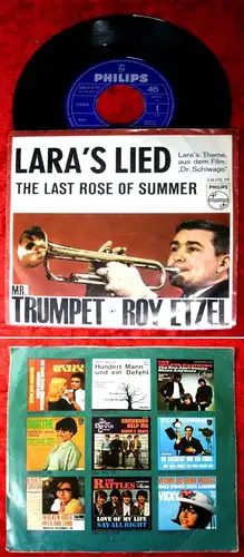Single Roy Etzel: Lara´s Lied / Last Rose of Summer  (Philips 346 015 PF) D 1966