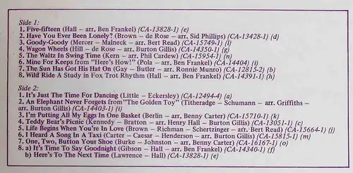 LP Henry Hall & BBC Dance Orchestra: It's five fifteen and time for (EMI SH172) 