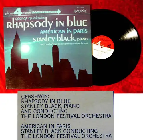 LP Stanley Black & London Festival Orchestra: Rhapsody in Blue (London Phase 4)