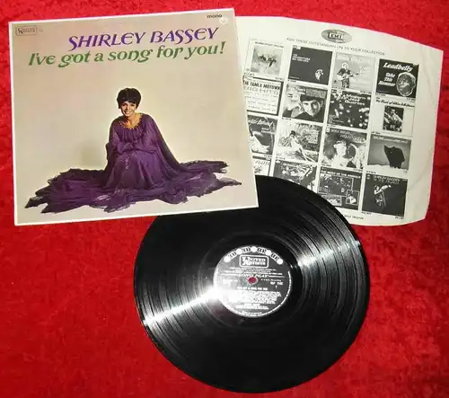 LP Shirley Bassey: I´ve Got A Song For You! (United Artists ULP 1142) UK 1966