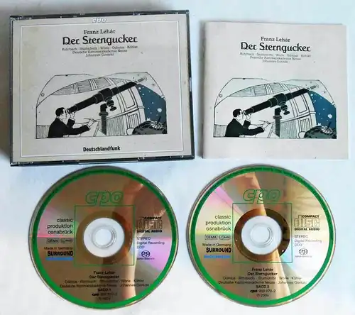 2 CD Box Lehar: Der Sterngucker (CPO) 2004