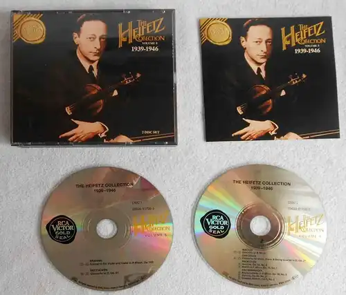 2CD Box Jascha Heifetz: Collection Vol. 5 (1939 - 1946) (RCA) 1994